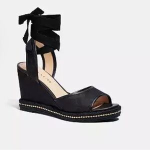 Coach Paige Wedge Sandals